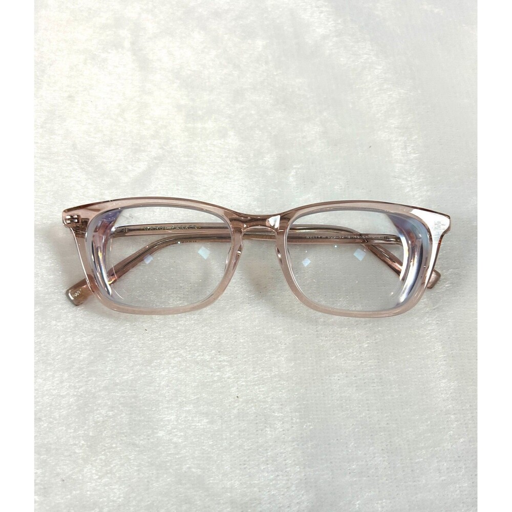 Warby Parker Welty M 600 Rose Glasses Full Acetate  52-18-145 Frames Only